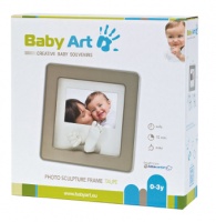 Photo Sculpture Frame Taupe